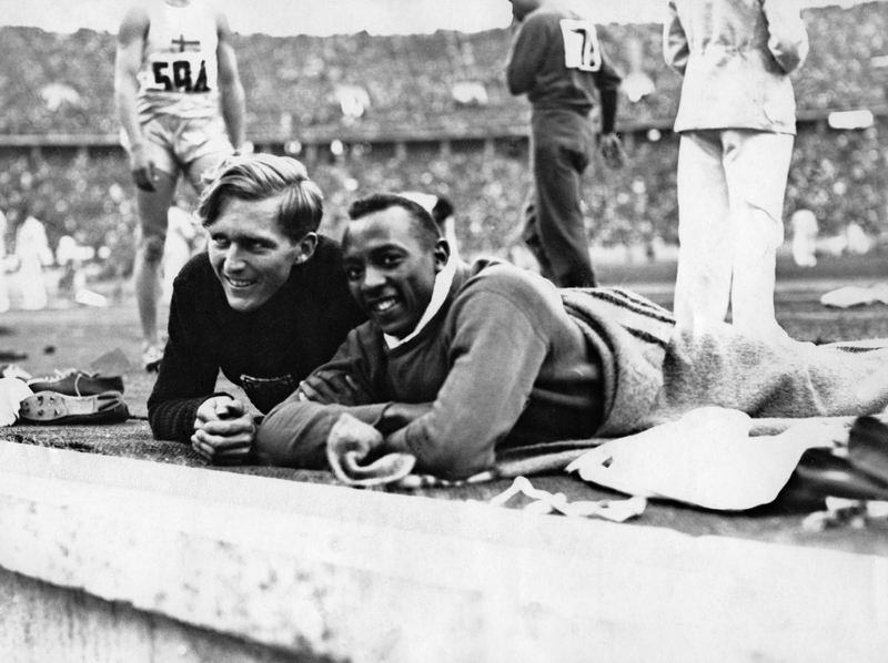 Luz Long’s Sound Advice to Jesse Owens | Alamy Stock Photo