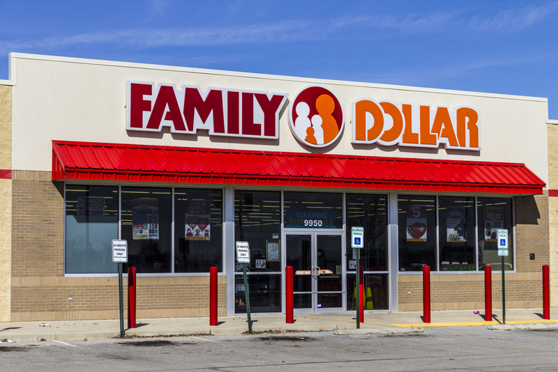 Why You Don’t See Family Dollar Stores Anymore | Shutterstock