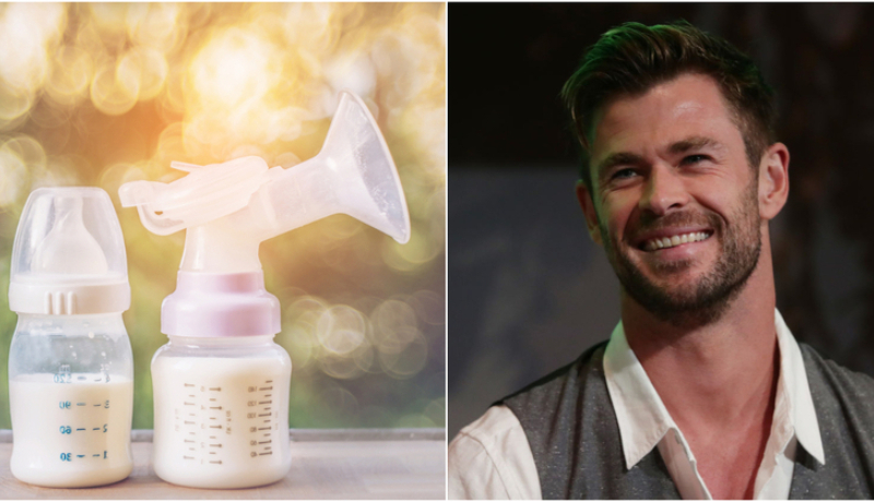 Chris Hemsworth: Breast Pumps Cleaner | Shutterstock & Getty Images Photo by Don Arnold/WireImage