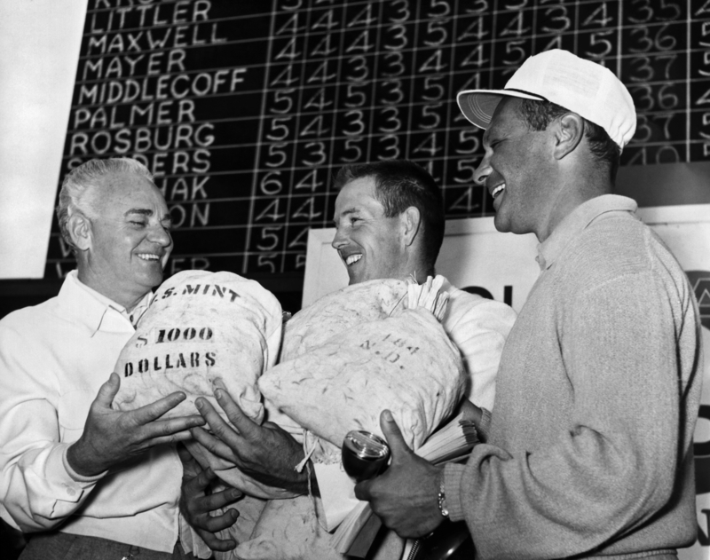 Golfers Celebrating Wins | Getty Images Photo by Underwood Archives