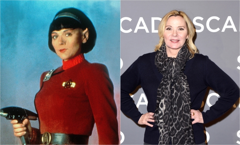 Kim Cattrall als Vulcan Valeris | Alamy Stock Photo by Moviestore Collection Ltd & Getty Images Photo by Vivien Killilea/SCAD aTVfest 2020