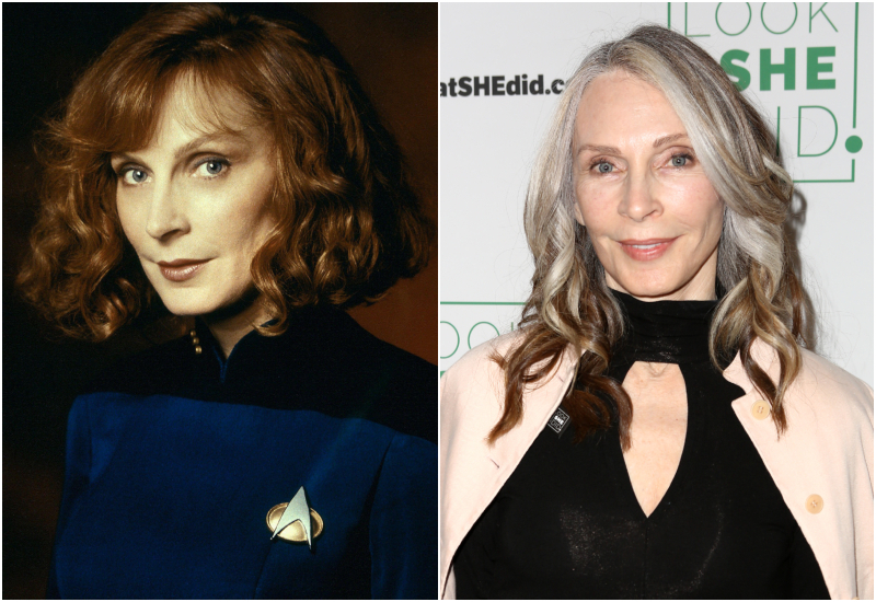 Gates McFadden als Dr. Beverly Crusher | Alamy Stock Photo by Cinematic Collection/PARAMOUNT & Getty Images Photo by Tasia Wells
