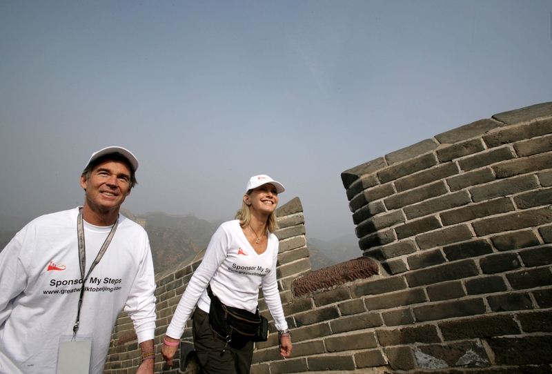 Olivia Treks The Great Wall Of China | Alamy Stock Photo